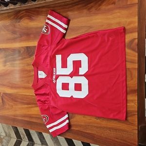 49ers Kittle youth large jersey